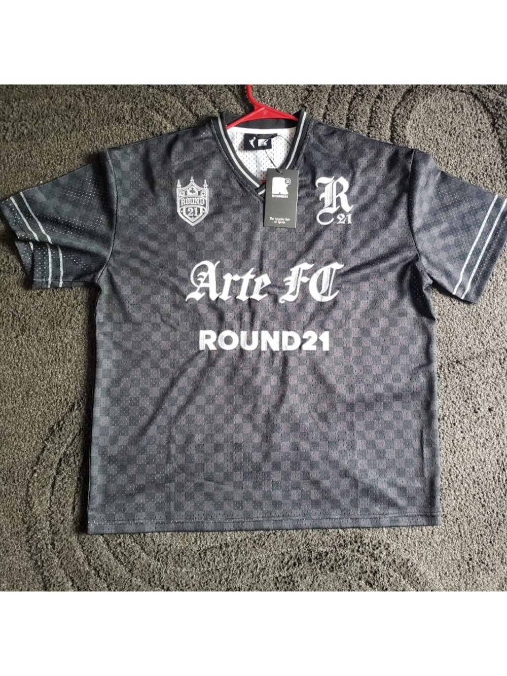 ROUND21 × WNBA Arte FC Soccer Jersey 'The Creative Side of Sports' Black Size M